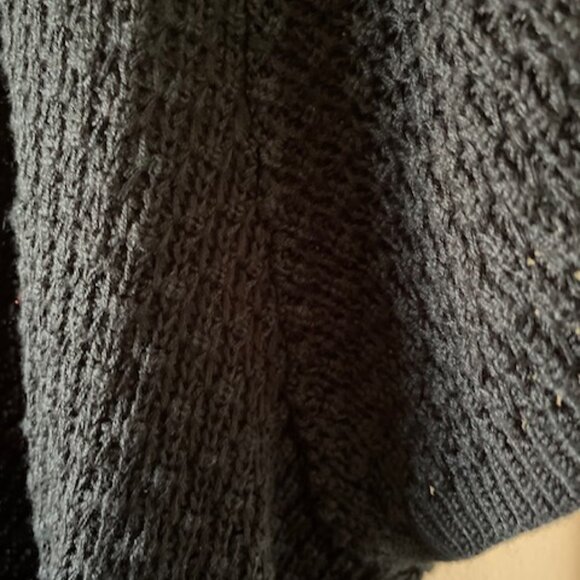 Jessica VTG Black Short Sleeved Cropped Sweater - Size 2X - Picture 4 of 11